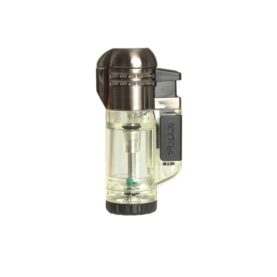 XIKAR TECH DOUBLE JET LIGHTER - CLEAR