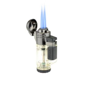 XIKAR TECH DOUBLE JET LIGHTER - CLEAR