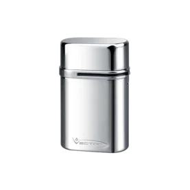 VECTOR THUNDRA TRIPLE TORCH TABLE LIGHTER - HI-POLISH CHROME