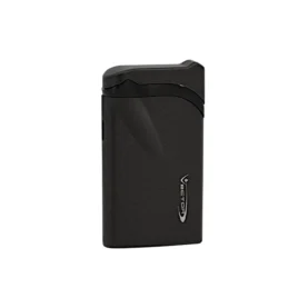 VECTOR ULTRA SINGLE JET FLAME LIGHTER - BLACK MATTE