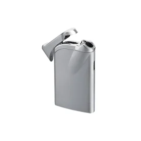 VECTOR ULTRA SINGLE JET FLAME LIGHTER - CHROME SATIN