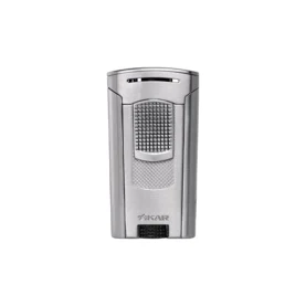 XIKAR ASTRAL SINGLE JET FLAME LIGHTER - SILVER