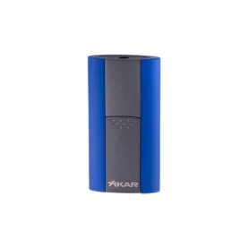 XIKAR FLASH SINGLE JET LIGHTER - BLUE