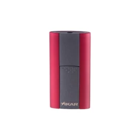 XIKAR FLASH SINGLE JET LIGHTER - RED