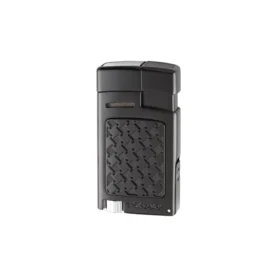 XIKAR FORTE LIGHTER W/PUNCH - BLACK