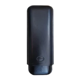 JEMAR LEATHER CIGAR CASE 2 FINGER - 70 RG - BLACK