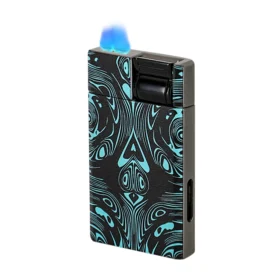 VECTOR BISHOP LIGHTER - TURQUOISE BLACK SPADES