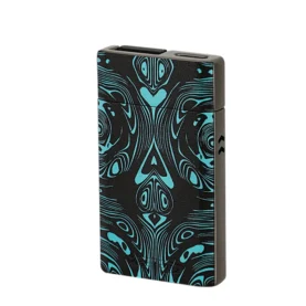 VECTOR BISHOP LIGHTER - TURQUOISE BLACK SPADES