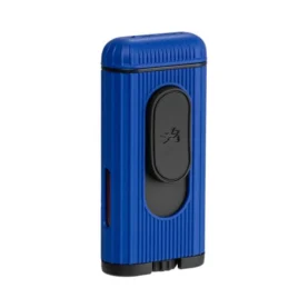 XIKAR HEDRON SOFT & JET FLAME LIGHTER  - BLUE