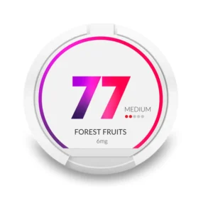 77 NICOTINE POUCHES 6 MG OUTER OF 10 - FOREST FRUIT