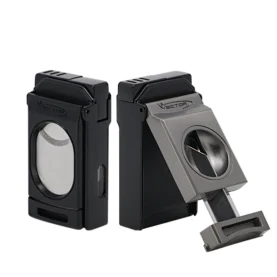 VECTOR SWITCH TWIN LIGHTER AND CUTTER - BLACK MATTE