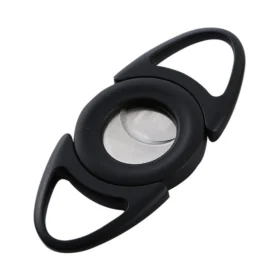 BLD 2F DB CIGAR CUTTER - ROUND - BLACK