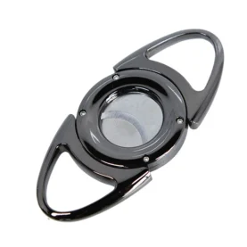 BLD 2F DB CIGAR CUTTER - ROUND - GUNMETAL