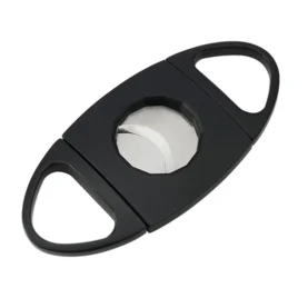 BLD 2F DB CIGAR CUTTER - OVAL - BLACK