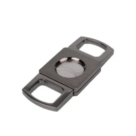 BLD 2F DB CIGAR CUTTER - SQUARE - GUNMETAL