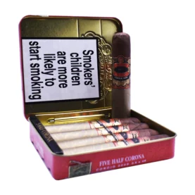 PDR A FLORES GRAN RESERVA COROJO HALF CORONA - 5 Tins of 5 - Outer